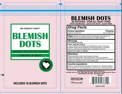 Carton (Blemish Dots   Charcoal (10 Patches))